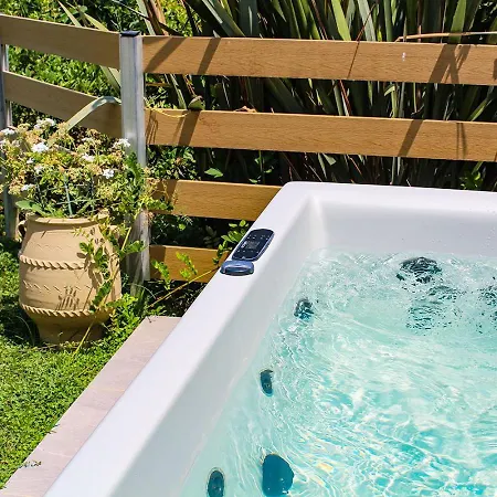 Artemisia With Outdoor Hot Tub, Sani Luxury Collection
