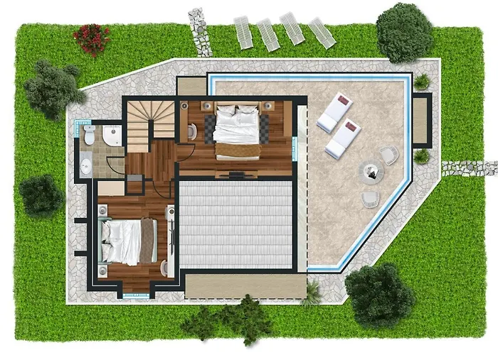 Villa Artemisia With Outdoor Hot Tub, Sani Luxury Collection *