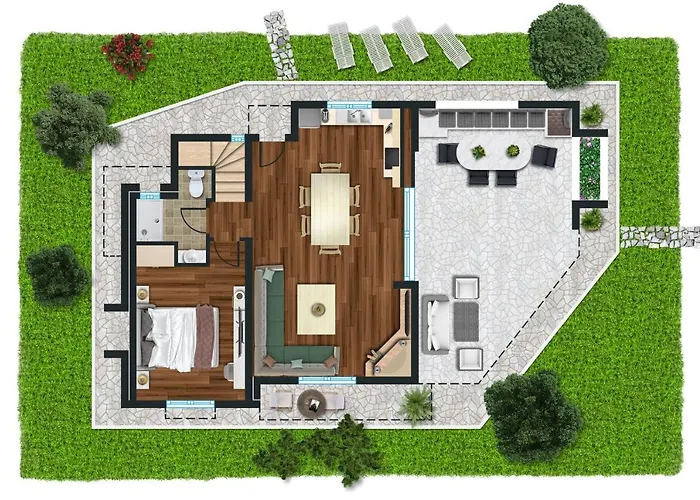 Artemisia With Outdoor Hot Tub, Sani Luxury Collection Villa